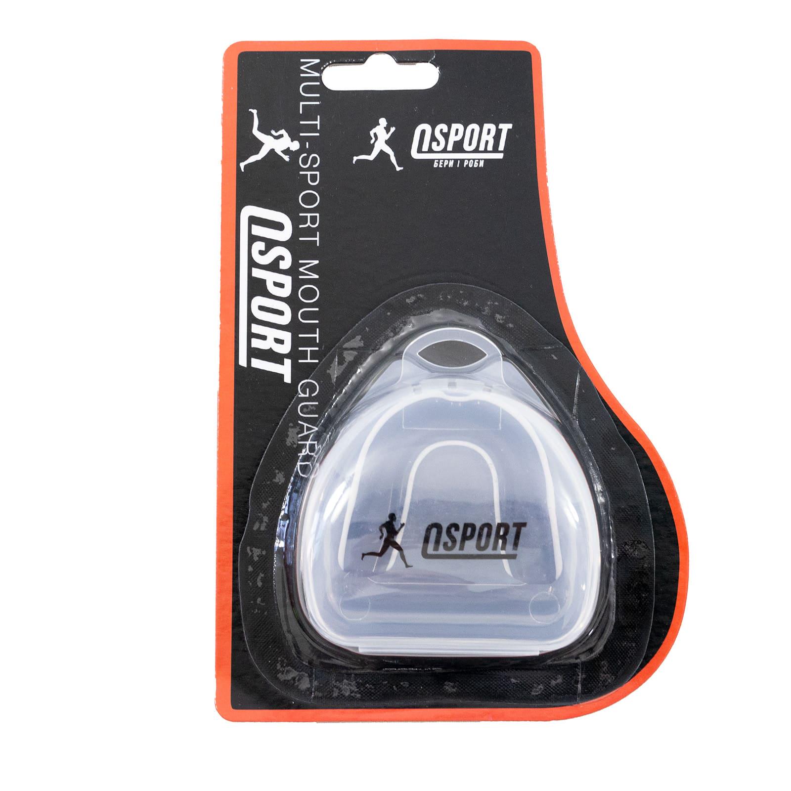 Капа боксерская OSPORT одночелюстная Бело-черный (MS 1627) - фото 5 Капа боксерская OSPORT одночелюстная Бело-черный (MS 1627) - фото 5