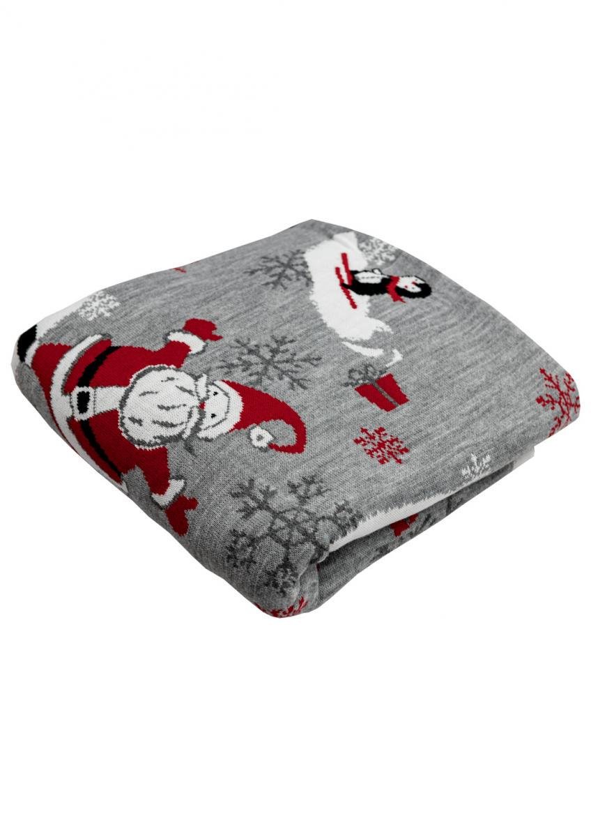 Плед frosty santa 130х170 см (031665) - фото 2 Плед frosty santa 130х170 см (031665) - фото 2