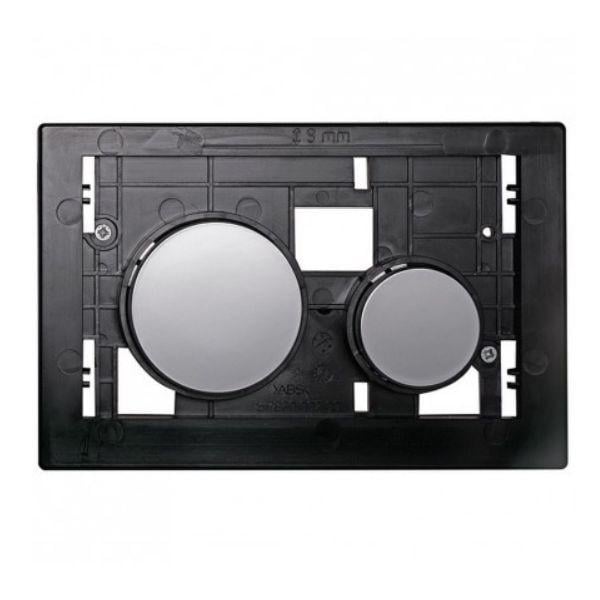 Клавиша смыва Teceloop для лицевых панелей смыва унитаза Хром глянцевый (9240666)