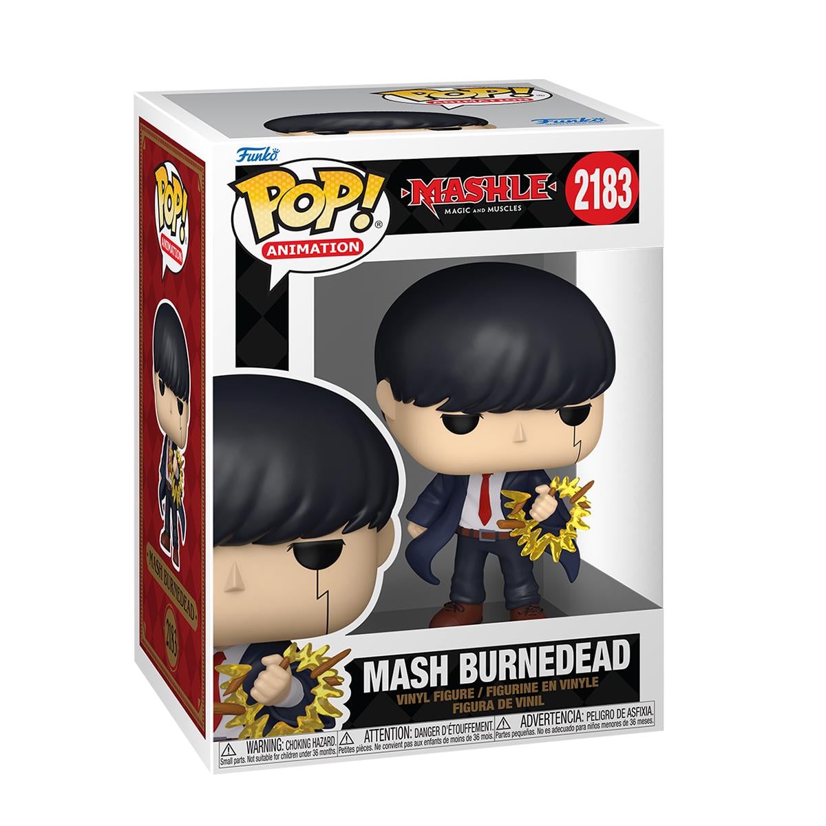 Детская игровая фигурка Funko POP коллекционная Mashle Magic and Muscles Mash Burnedead (1206472638)