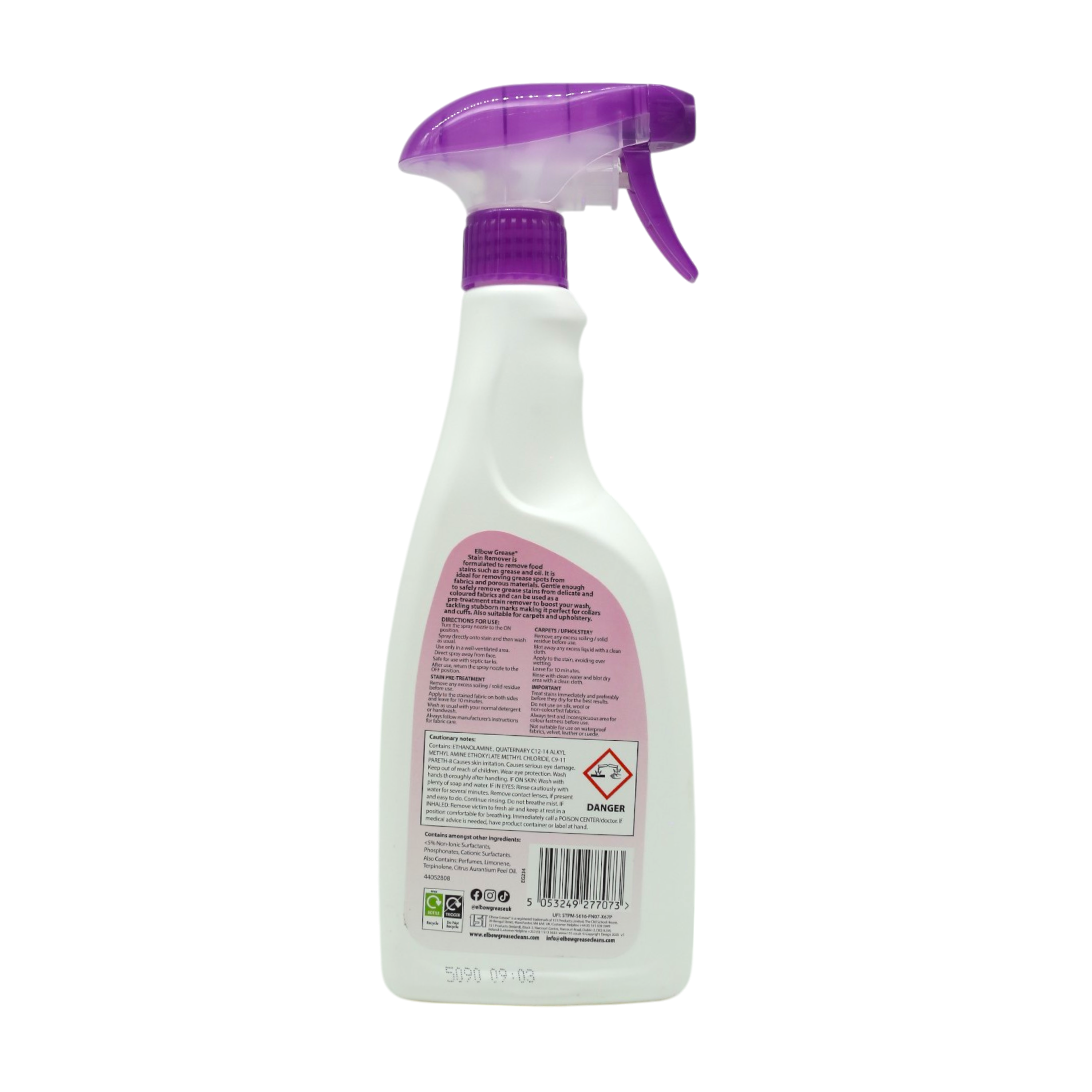 Пятновыводитель Elbow Grease 500 мл (НФ-00008897) - фото 2 Пятновыводитель Elbow Grease 500 мл (НФ-00008897) - фото 2