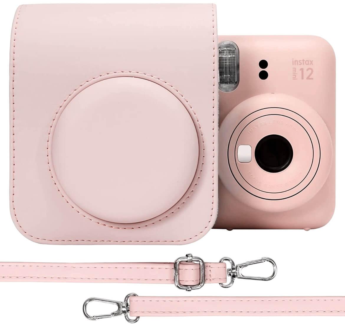 Подарунковий набір Fujifilm Instax Mini 12 фотопапір 20 шт./чохол/фотоальбом 64 фото Рожевий - фото 6 Подарунковий набір Fujifilm Instax Mini 12 фотопапір 20 шт./чохол/фотоальбом 64 фото Рожевий - фото 6