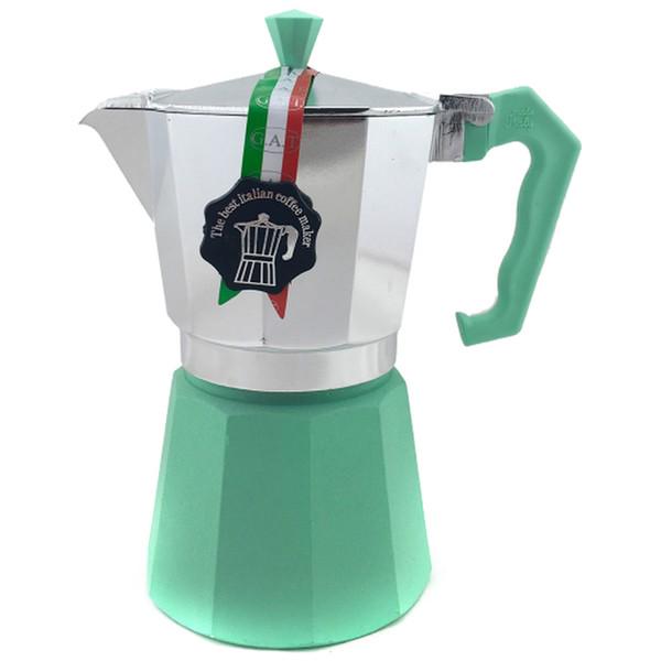 Кофеварка гейзерная GAT Ledyoro Color 300 мл Лимонный (103006)