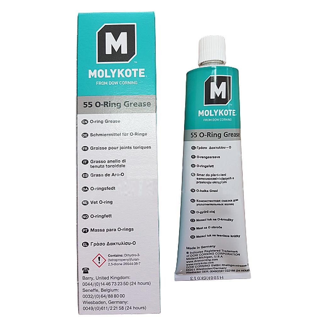 Мастило між гумовими і металевими деталями Molykote 55 O-Ring 100 г