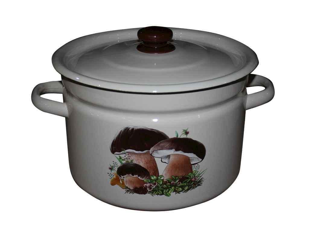 Каструля Idilia Гриби 12 л (I1624)