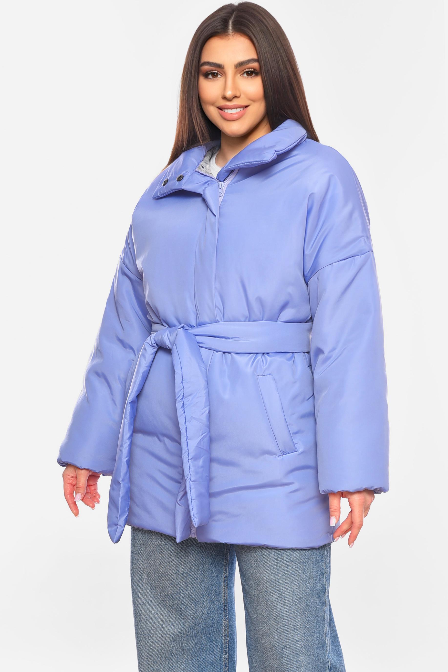 Куртка жіноча демісезонна р. 60/8XL Бузковий (199583)