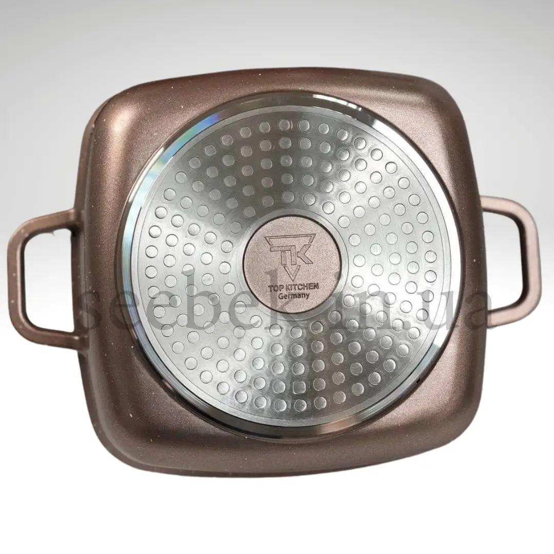 Набір посуду для індукції Top Kitchen TK-00025 з гранітним покриттям 6 предметів Пудровий (2480511868) - фото 3 Набір посуду для індукції Top Kitchen TK-00025 з гранітним покриттям 6 предметів Пудровий (2480511868) - фото 3