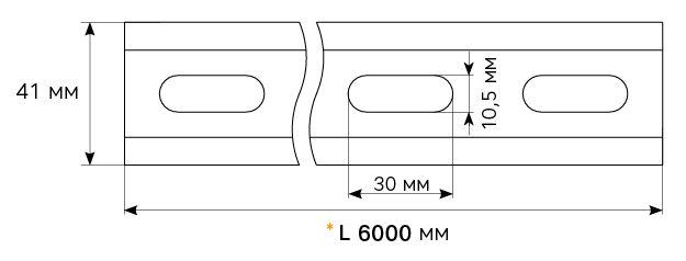 Профіль монтажний Kripter 1D 41x41x1,5 мм (17564115) - фото 2 Профіль монтажний Kripter 1D 41x41x1,5 мм (17564115) - фото 2