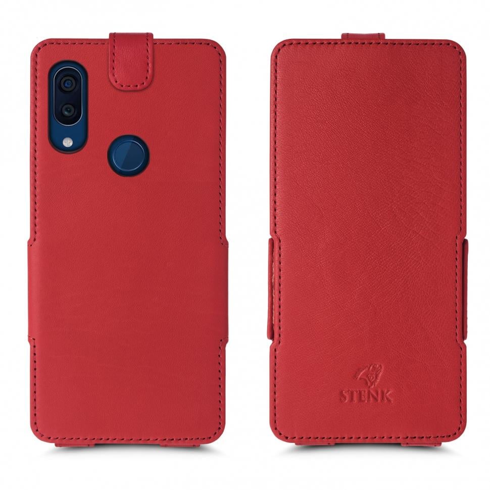 Чехол флип Stenk Prime для ZTE Axon 9 Pro Красный (66692)