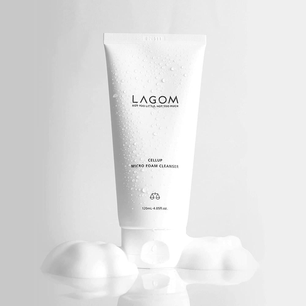 Пінка для вмивання LAGOM Cellup Micro Foam Cleanser з мікро-бульбашками 120 мл (Т000181)