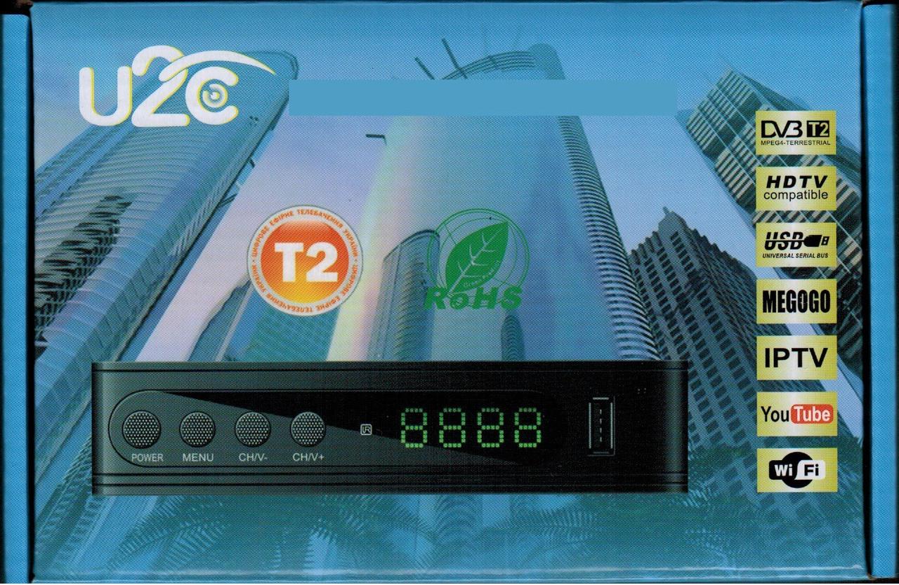 Цифровой эфирный DVB-Т2 ресивер U2C тюнер - фото 2