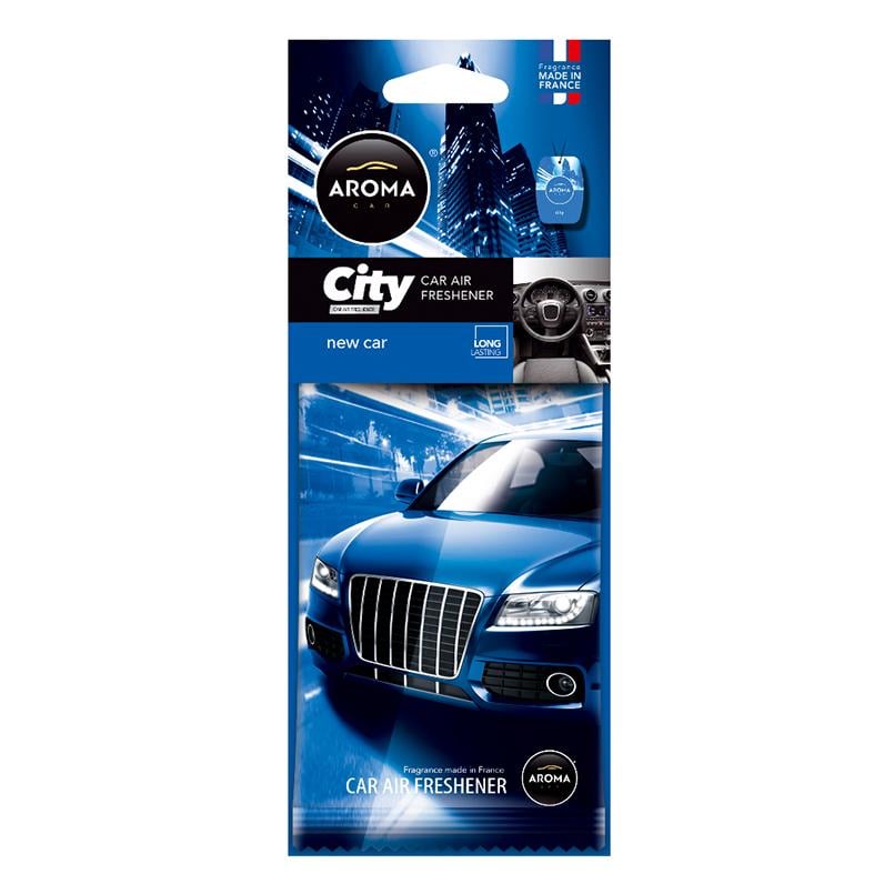 Ароматизатор Aroma Car City Card New Car сухой