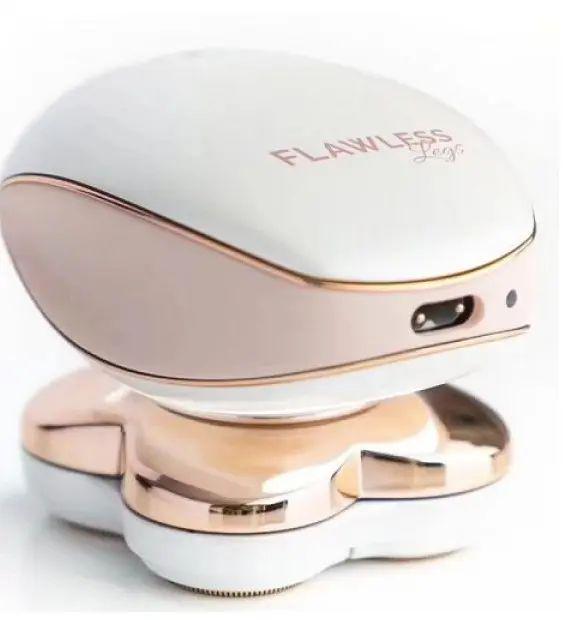 Эпилятор женский для ног с 4 головками Flawless с лезвием из стали