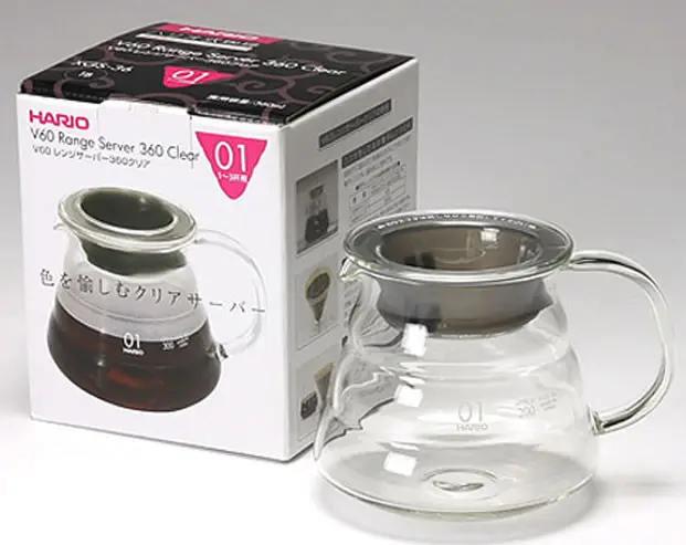 Чайник сервировочный Hario V60 Range Server XGS-36TB 360 мл - фото 4