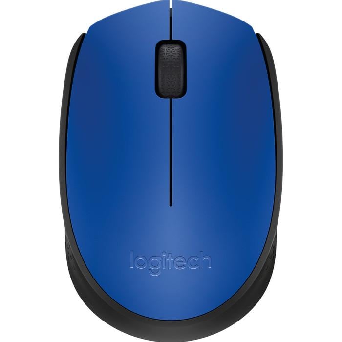 Комп'ютерна мишка бездротова Logitech M171 оптична 2.4 ГГц 1000 dpi Синій/Чорний (910-004640)