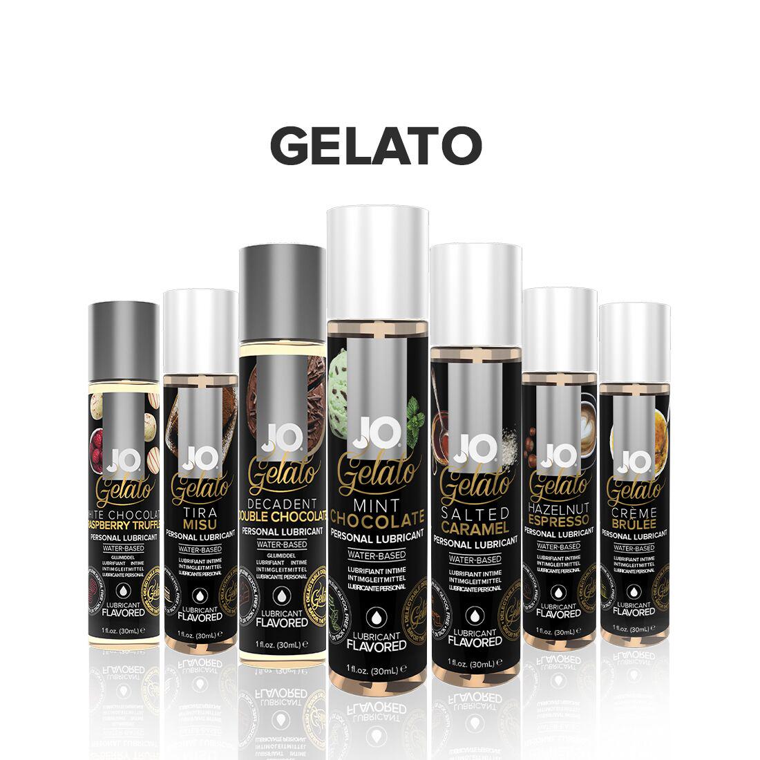 Лубрикант їстівний на водній основі System JO GELATO М'ятний шоколад 30 мл (SO1464) - фото 5