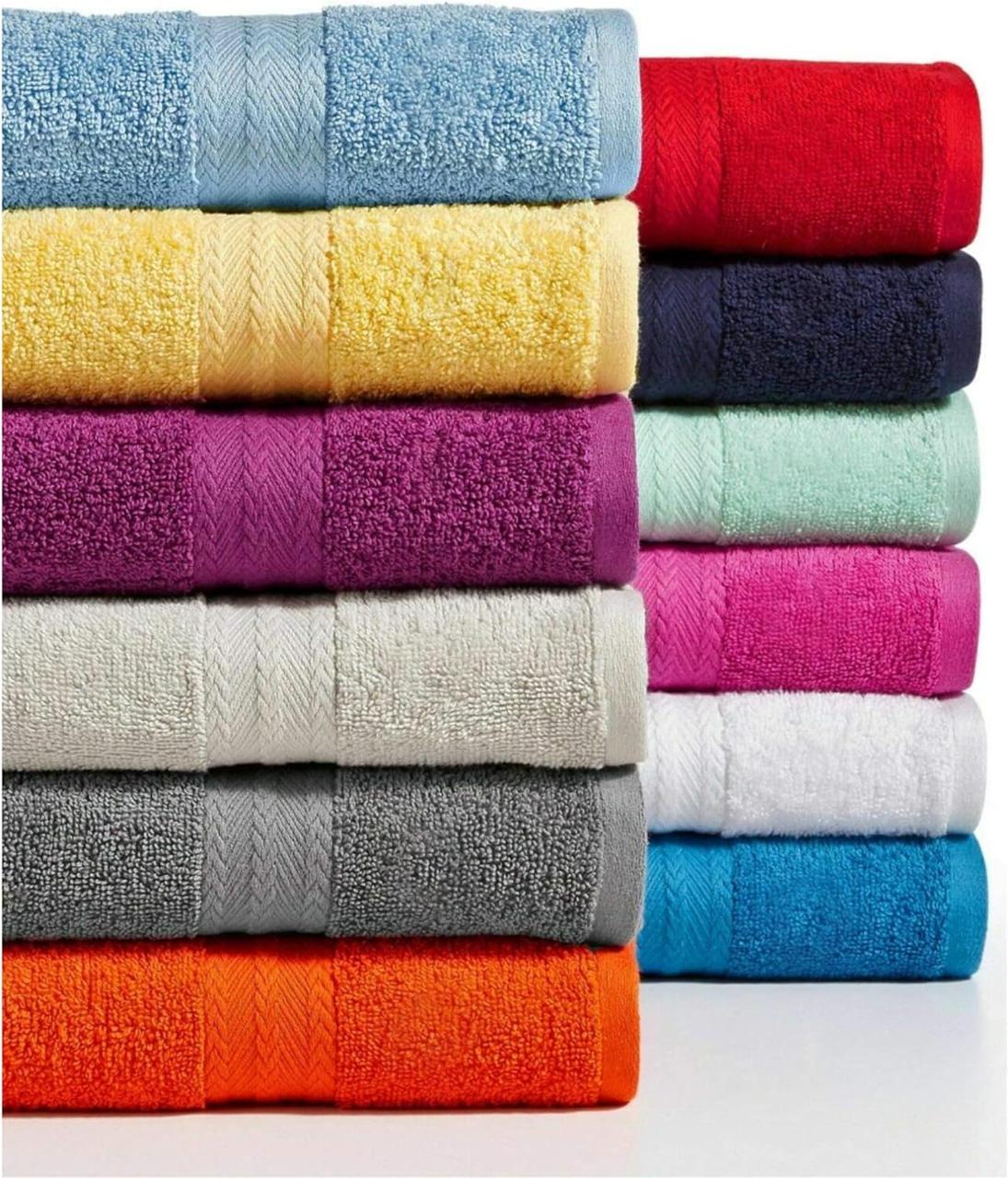 Полотенце банное Tommy Hilfiger Modern American Solid Cotton Bath Towel Белое (2035013584) - фото 2