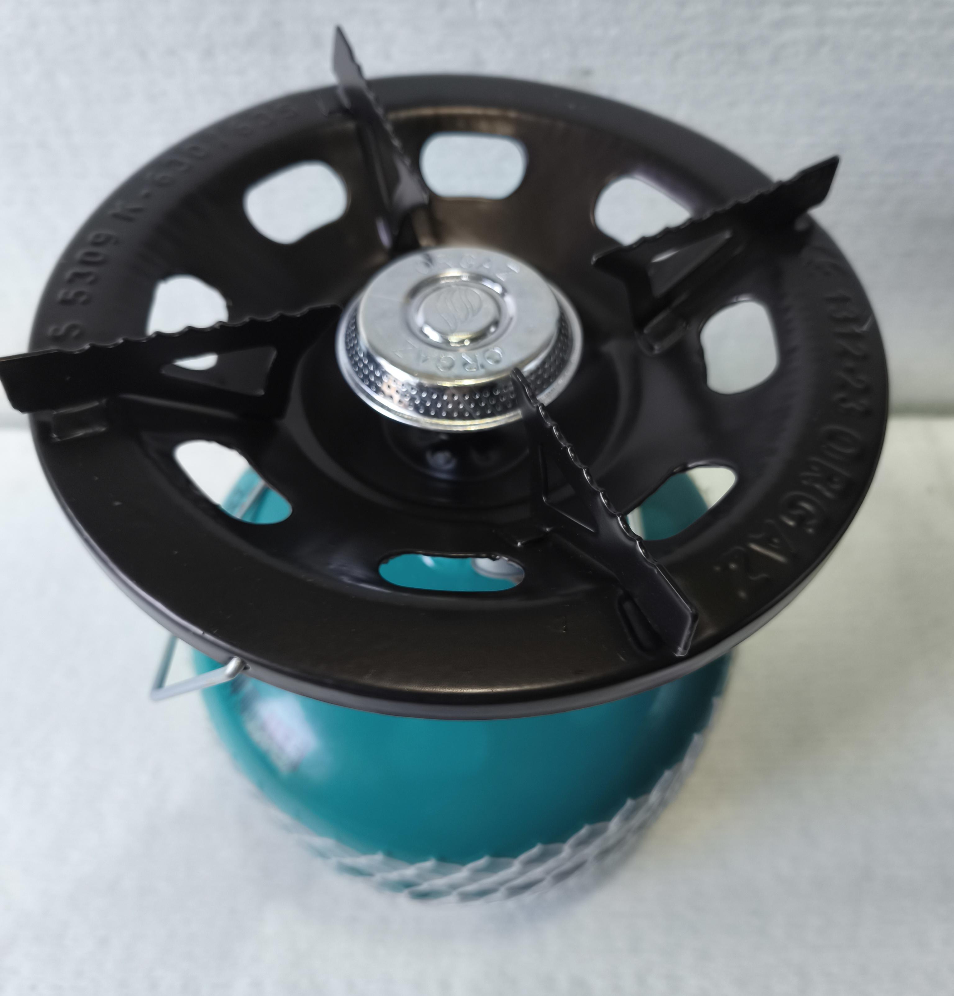 Туристичний газовий балон 5 л/2 кг в комплекті з пальником EPK-630 - фото 2