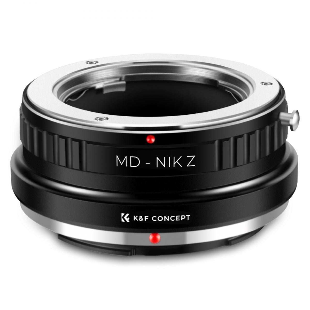Адаптер переходник K&F Concept MD Nikon Z Minolta MD на Nikon Z для камер Nikon с байонетом Z-mount (2913041775)