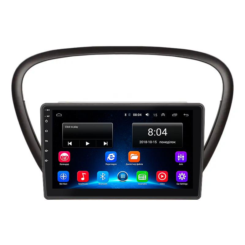 Магнитола штатная Lesko 9" для Peugeot 607 I Restyling 2004-2010 2/32Gb Wi-Fi GPS Base