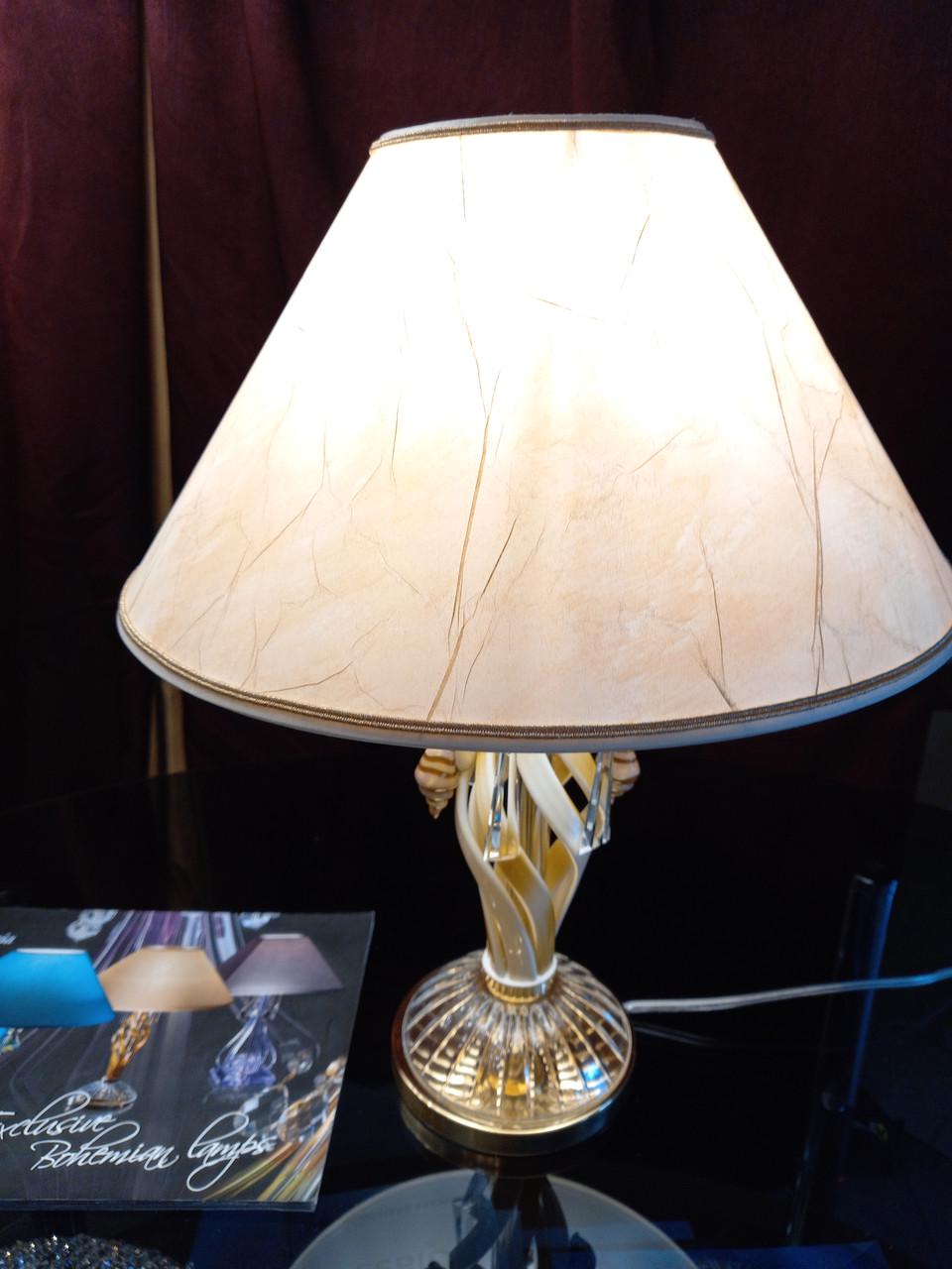 Настільна лампа Еlite Bohemia (S 418/1/1203/2 shell) - фото 2 Настільна лампа Еlite Bohemia (S 418/1/1203/2 shell) - фото 2