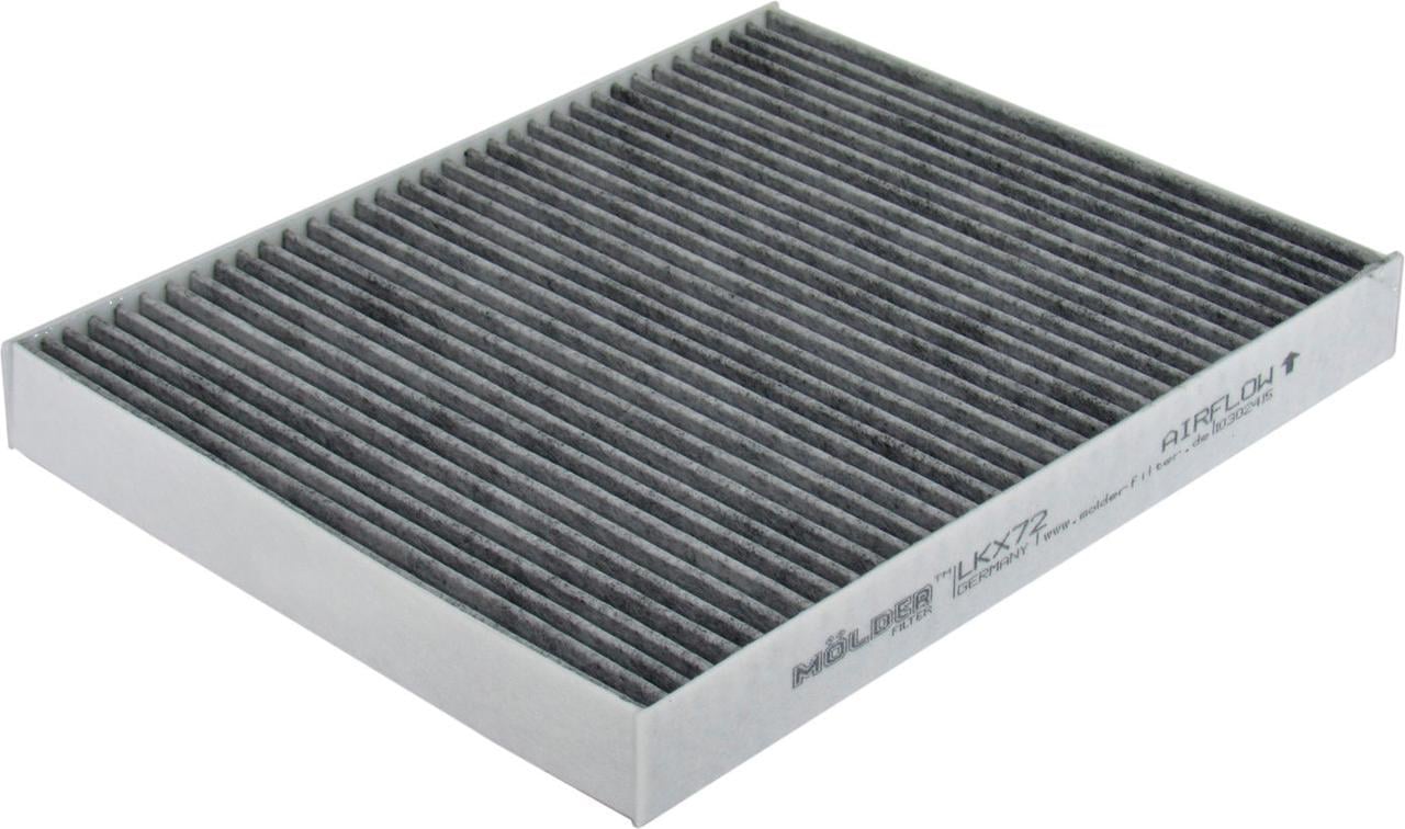 Фильтр салона угольный Molder VW T-5 с 03 г.в. 1.9TDI 2,0 2,0BiTDI 2,0TDI 2,0TSI, 2.5TDI LKX72