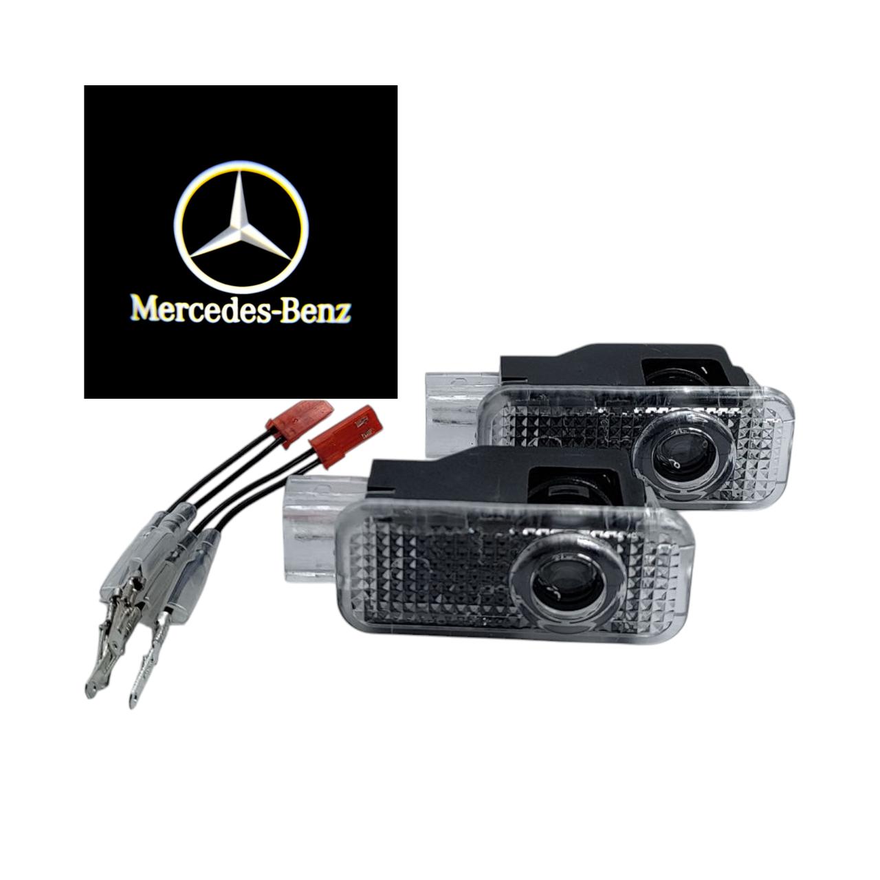 Подсветка на дверь автомобиля светодиодная штатная с логотипом Mercedes E class W211 2002-2009 (2159559791) - фото 2 Подсветка на дверь автомобиля светодиодная штатная с логотипом Mercedes E class W211 2002-2009 (2159559791) - фото 2