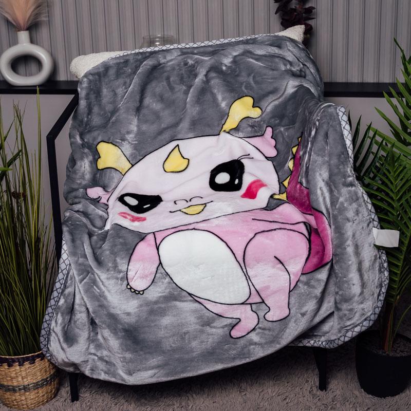 Плед Рукавиця Сірий (7052)