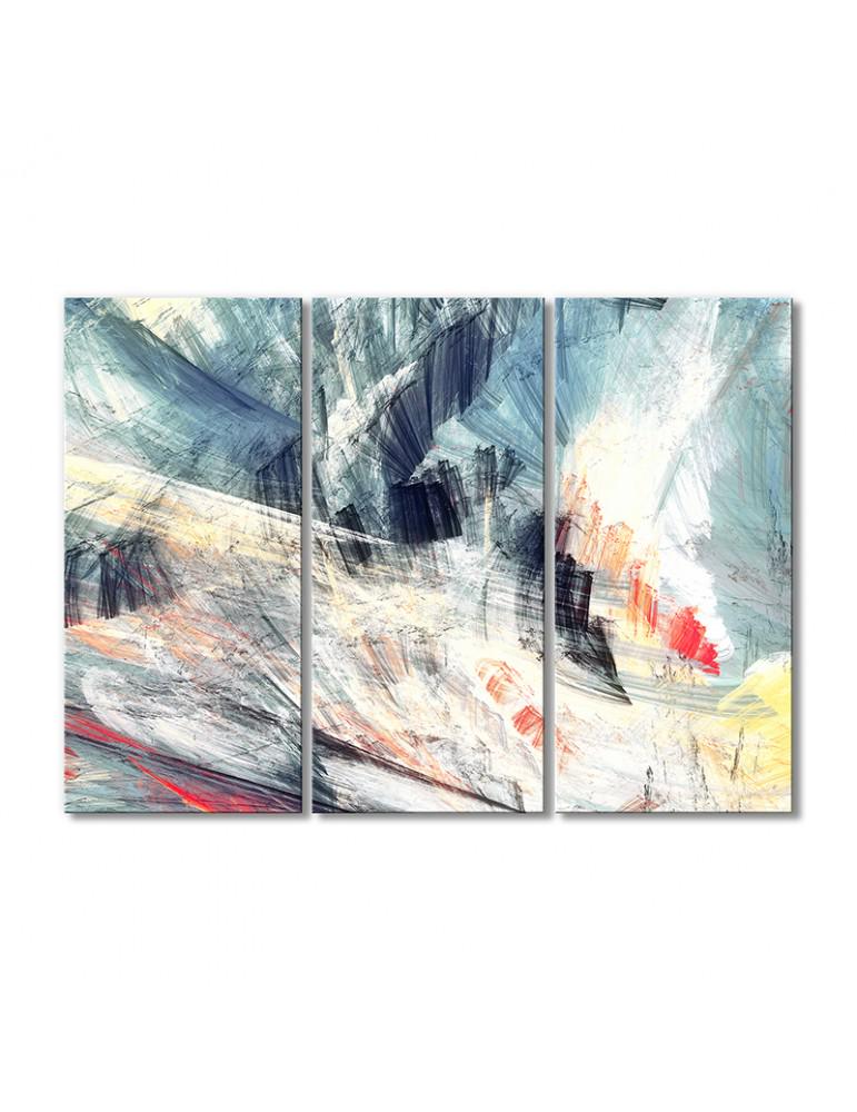 Картина модульная Смятенье чувств 3 модуля 60x90 см