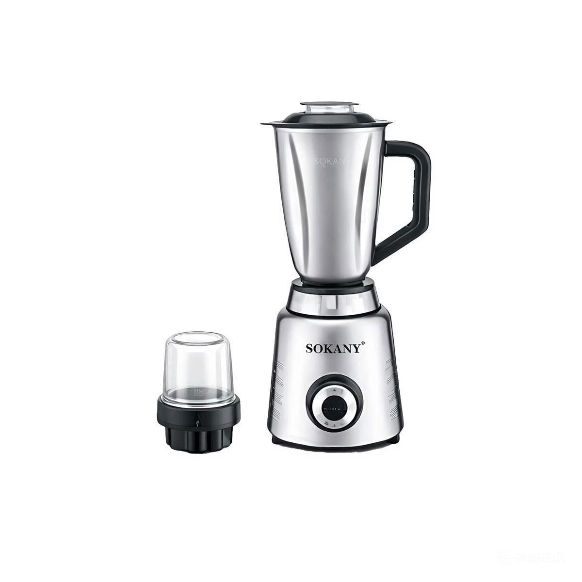 Блендер стационарный Sokany с кофемолкой 600 Вт 1,6 л (SK-03075)