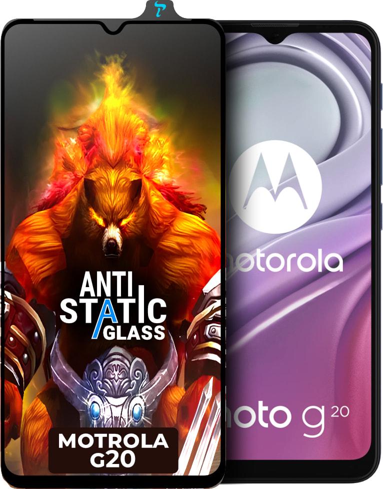Стекло защитное ESD Antistatic Motorola G20 (33316)