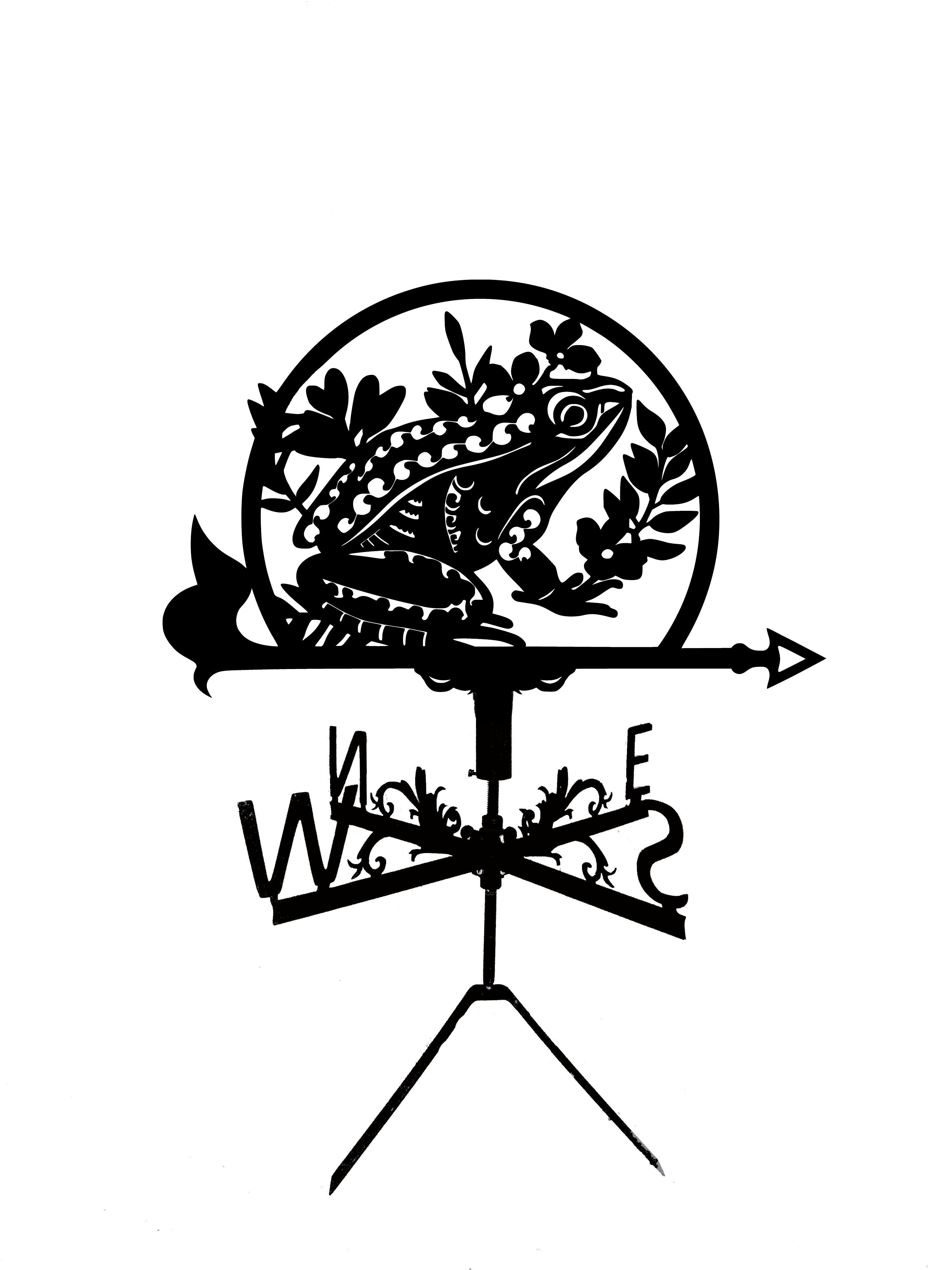 Флюгер на беседку/колодец Жаба (27475713)