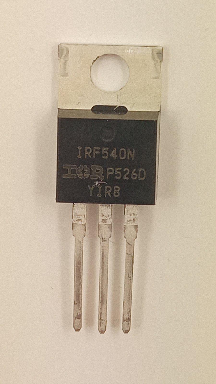 Транзистор IRF540N n-channel 100V 33A 0,044 Om 130W (02731)