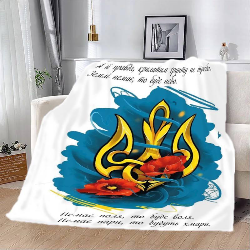 Плед-покрывало Крылатым Почвы Не Надо плюш/велюр детское 135х160 см Белый (17708830)