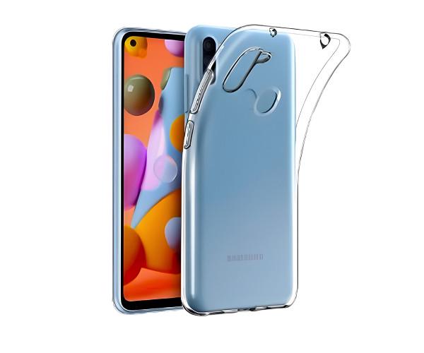 Прозрачный силиконовый чехол для Samsung Galaxy A11 / M11 - фото 1