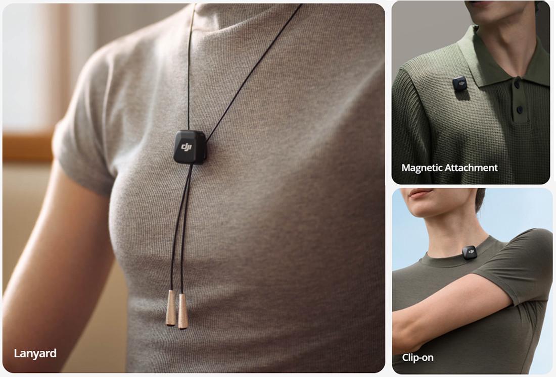 Микрофон петличный DJI Mic Mini с адаптером USB Type-C Черный (52572101) - фото 7