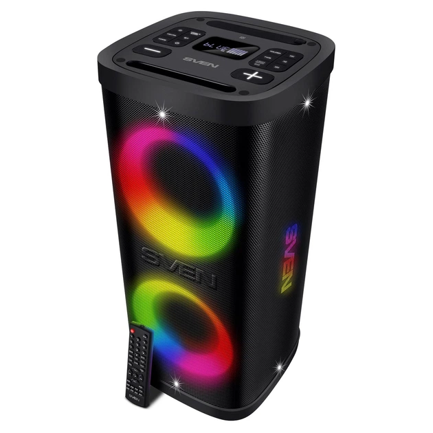 Система акустическая SVEN PS-950 160 Вт Bluetooth подсветка караоке FM-радио Black (PS-950)