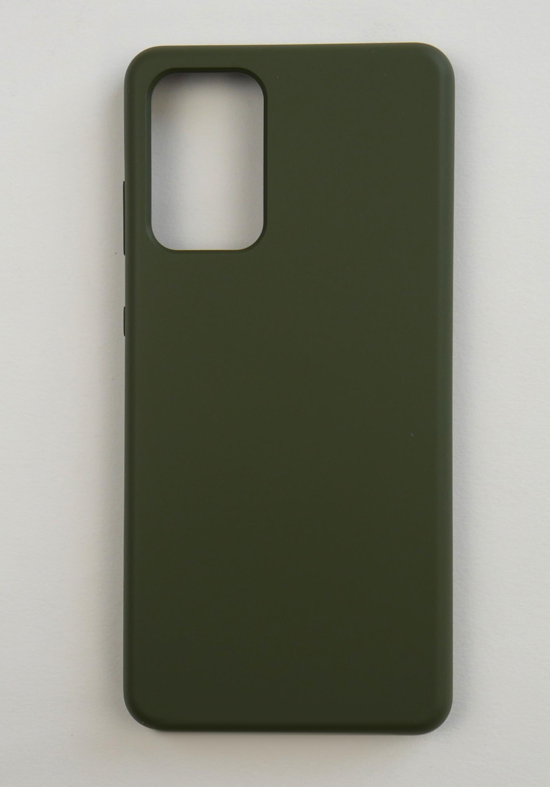 Чехол Jelly Silicone Case Samsung A72 Deep Olive (41)