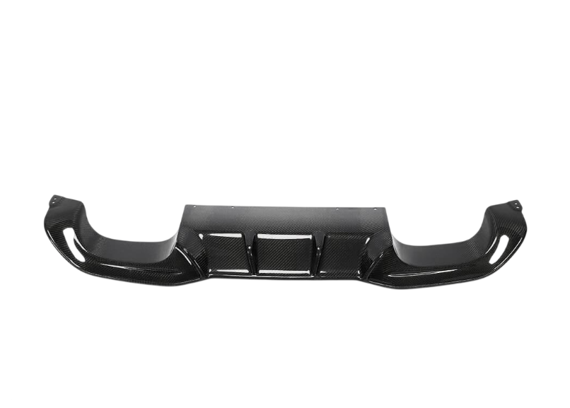 Диффузор заднего бампера DDCarbon V5 для F87 для BMW 2 серия F22/23 2014-2021 гг. натуральный карбон (136894)