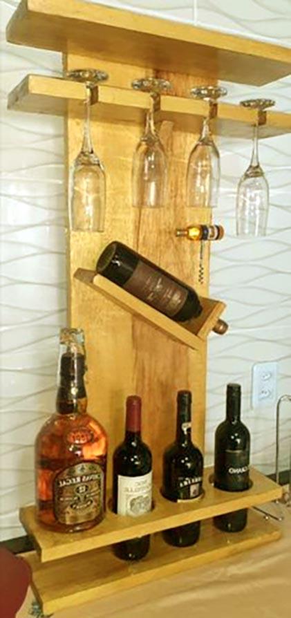 Полка для вина настольная Телоджия Карри (Впс-006603)