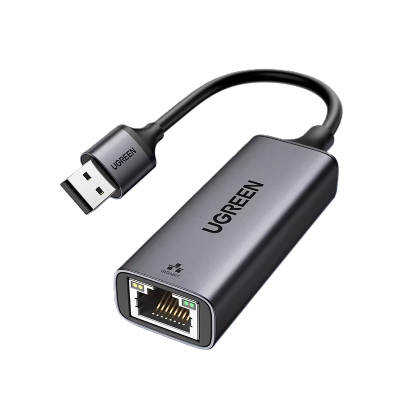 Адаптер сетевой UGREEN CM209 USB-A Gigabit Ethernet Adapter RJ45 1000mb/s (2000180)