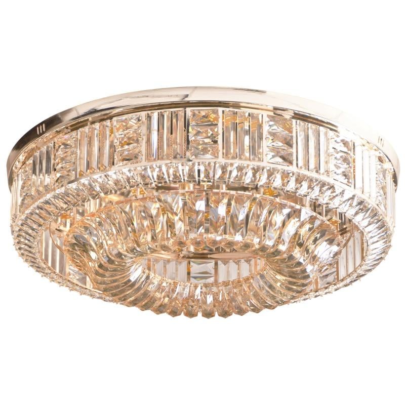 Люстра потолочная большая смарт с пультом с подсветкой Brille BCL-635C/7 E14/LED