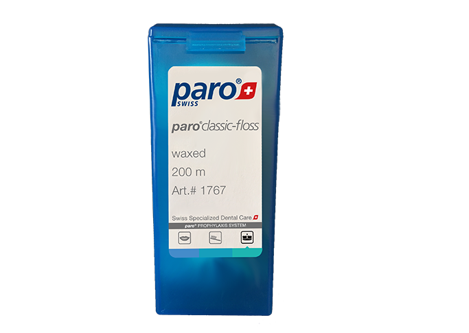 Зубная нить флосс Paro Classic-Floss вощена 200 м (2175)