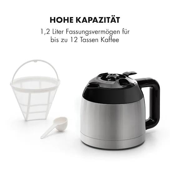 Кофеварка KLARSTEIN Arabica EasyTouch Control 800 W (10032772) - фото 3