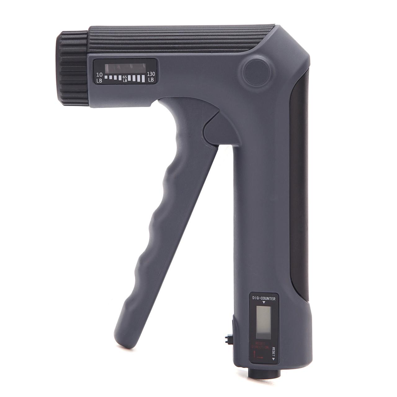 Еспандер кистьовий Cornix з регульованим навантаженням та електронним лічильником 5-60 кг XR-0280 Black (2375572248)