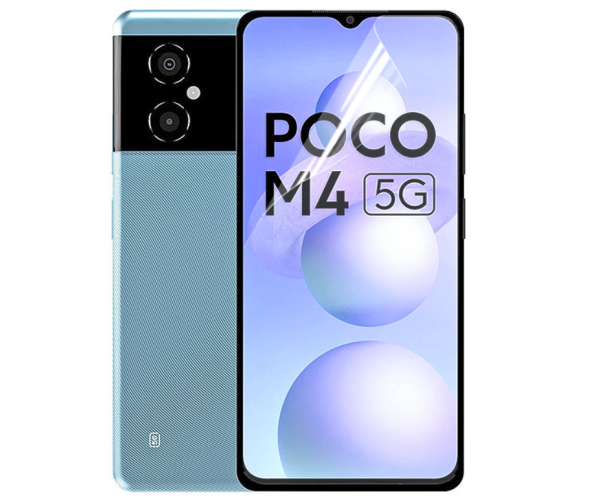 Протиударна гідрогелева плівка Hydrogel Film для Xiaomi Poco M4 5G, Transparent