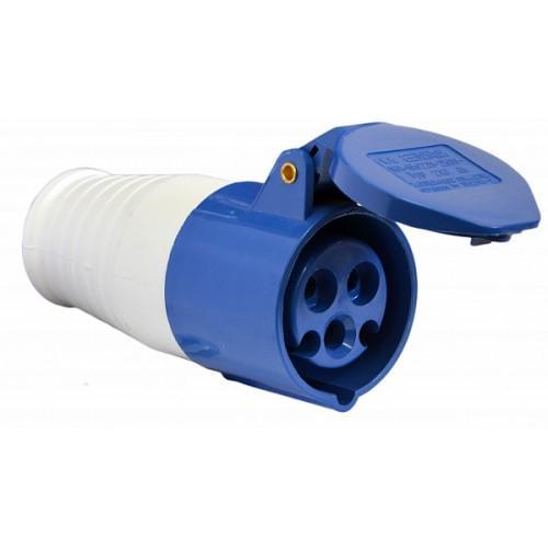 Розетка переносная АСКО-УКРЕМ 213 2Р+ РЕ 16А 200-250В IP44 (00000003576)