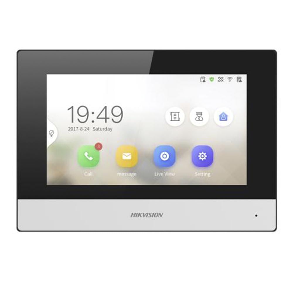 Видеодомофон гибридный Hikvision DS-KH6320-WTDE1