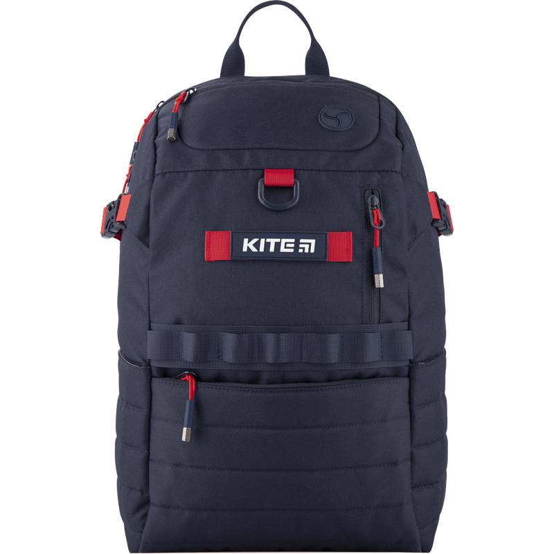 Рюкзак для города KITE City 45x30x16 см 16-25 л Темно-синий (K20-876L-2)