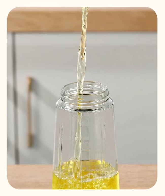 Бутылка стеклянная для масла 630 мл Зеленый - фото 2